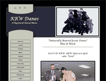 Tablet Screenshot of krwdanes.com